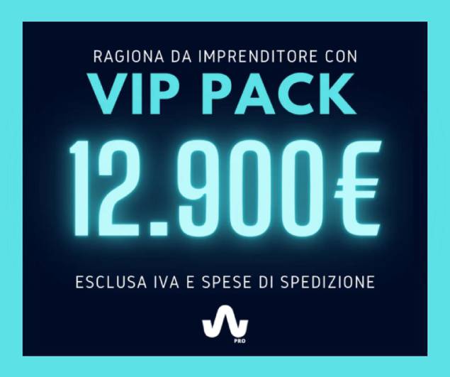 Vip Pack - Il VIP Pack WIEMS Pro sei gi&agrave; un imprenditore del fitness evoluto!